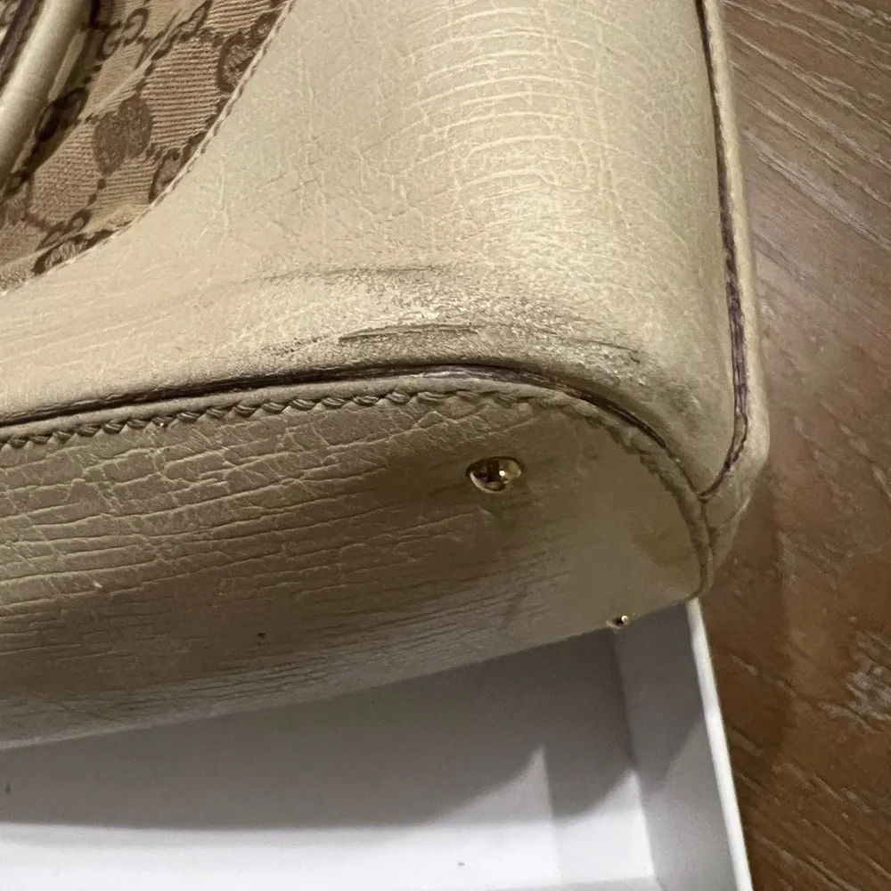 🌟Vintage Gucci Hasler Web Tote Monogram🌟 - Picture 3 of 12